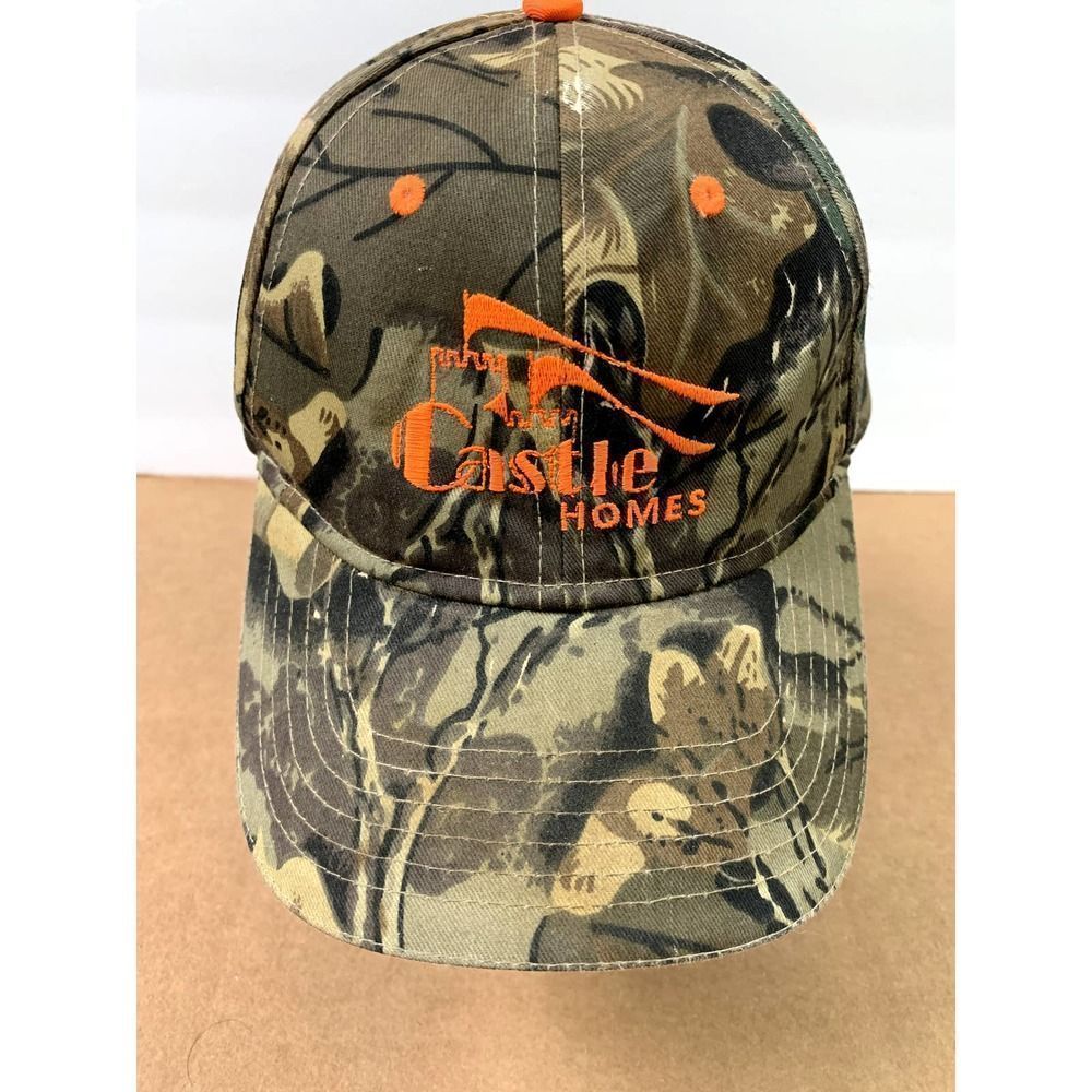 Vintage men's snapback cap Castle home otto low profile cap CAMO one size adult
